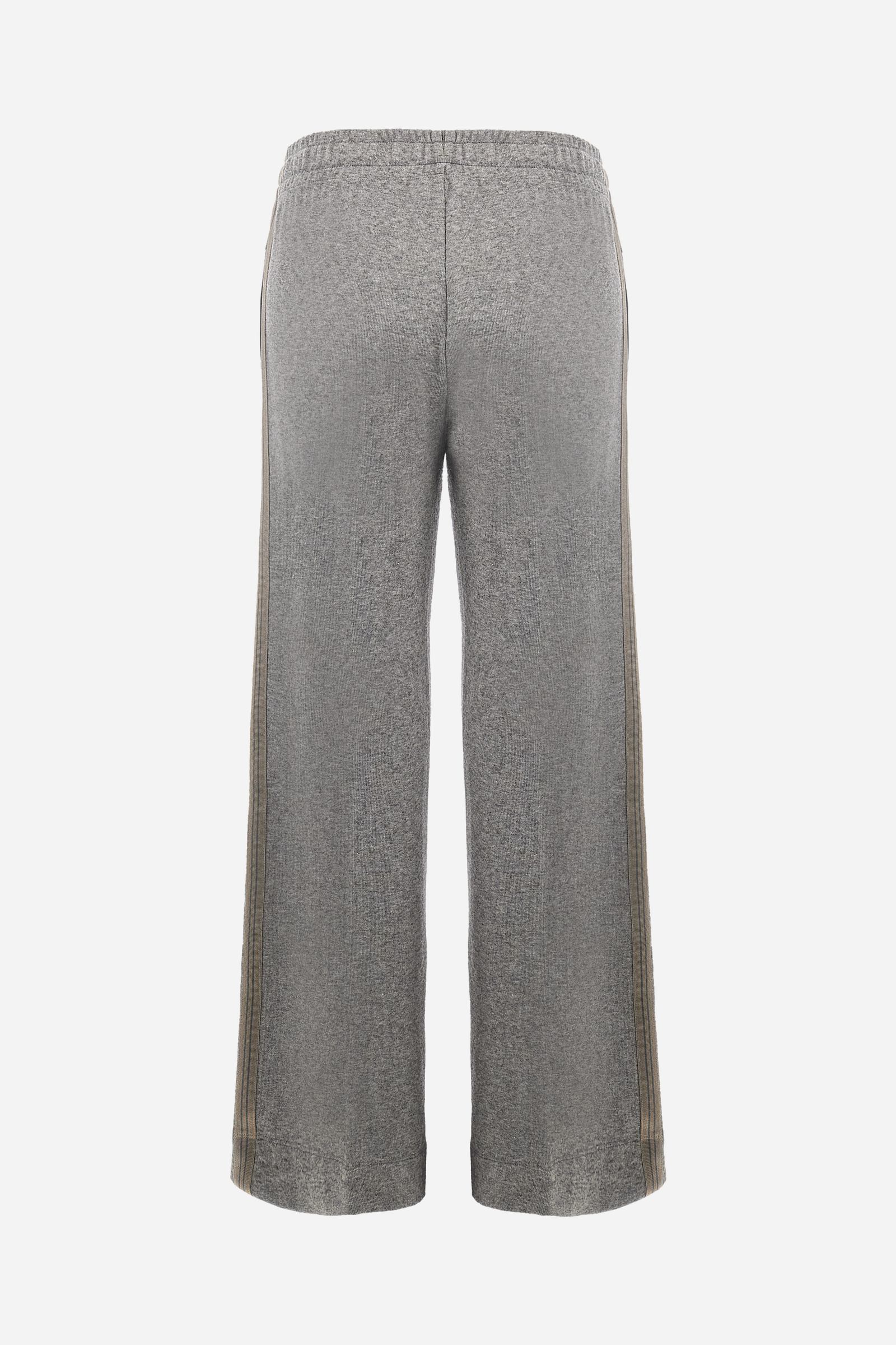 Damen-Jogger Fleece-Interlock mit gestreiften Bändern - Bhima - Image 6