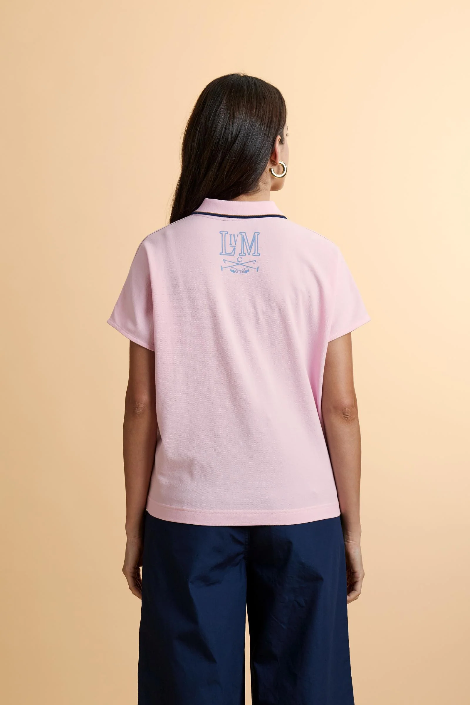 Damen Poloshirt aus Stretch-Piqué Guards Polo Club - Corazon - Image 4