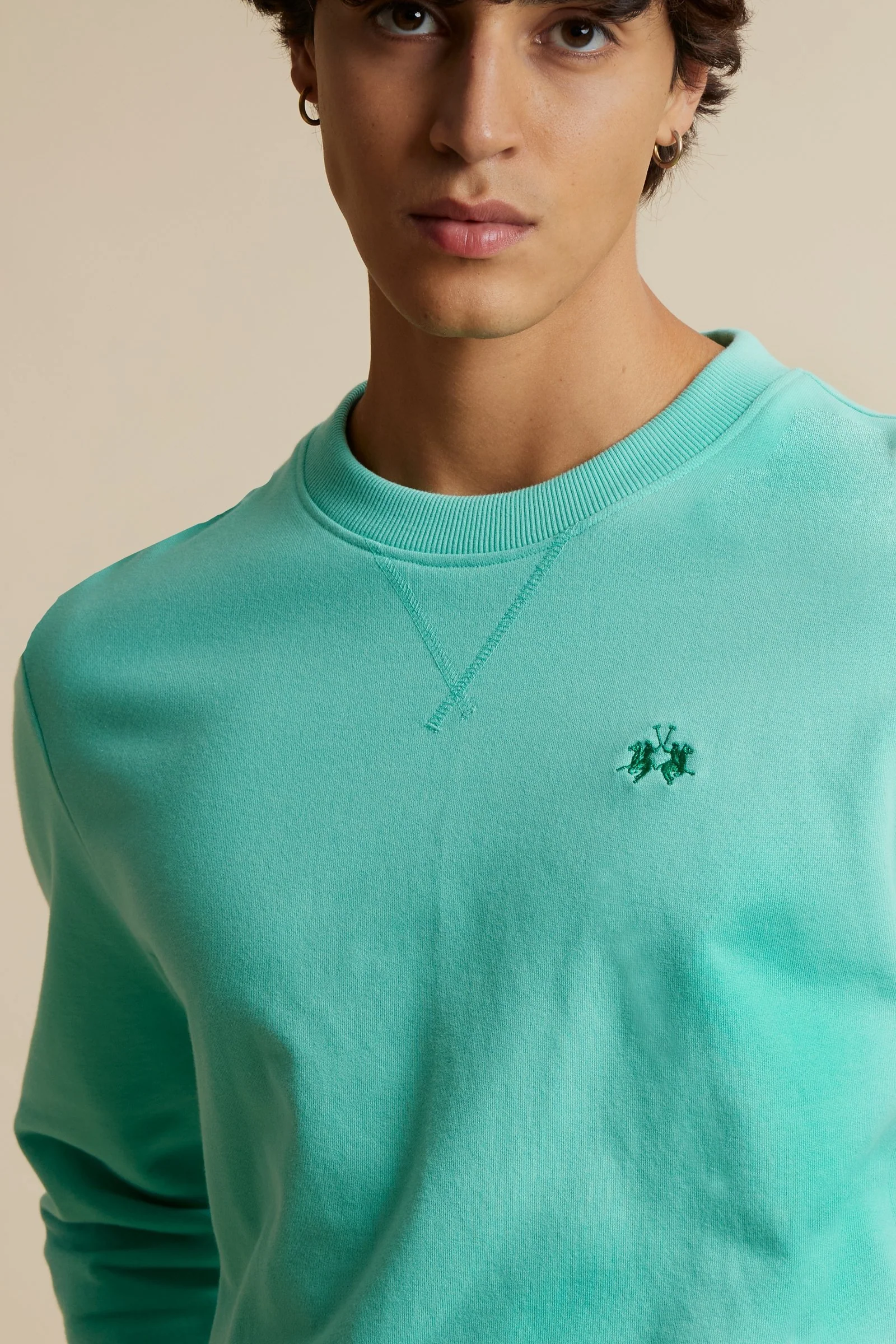 Herren-Baumwoll-Sweatshirt mit Logo – Aldo - Image 3