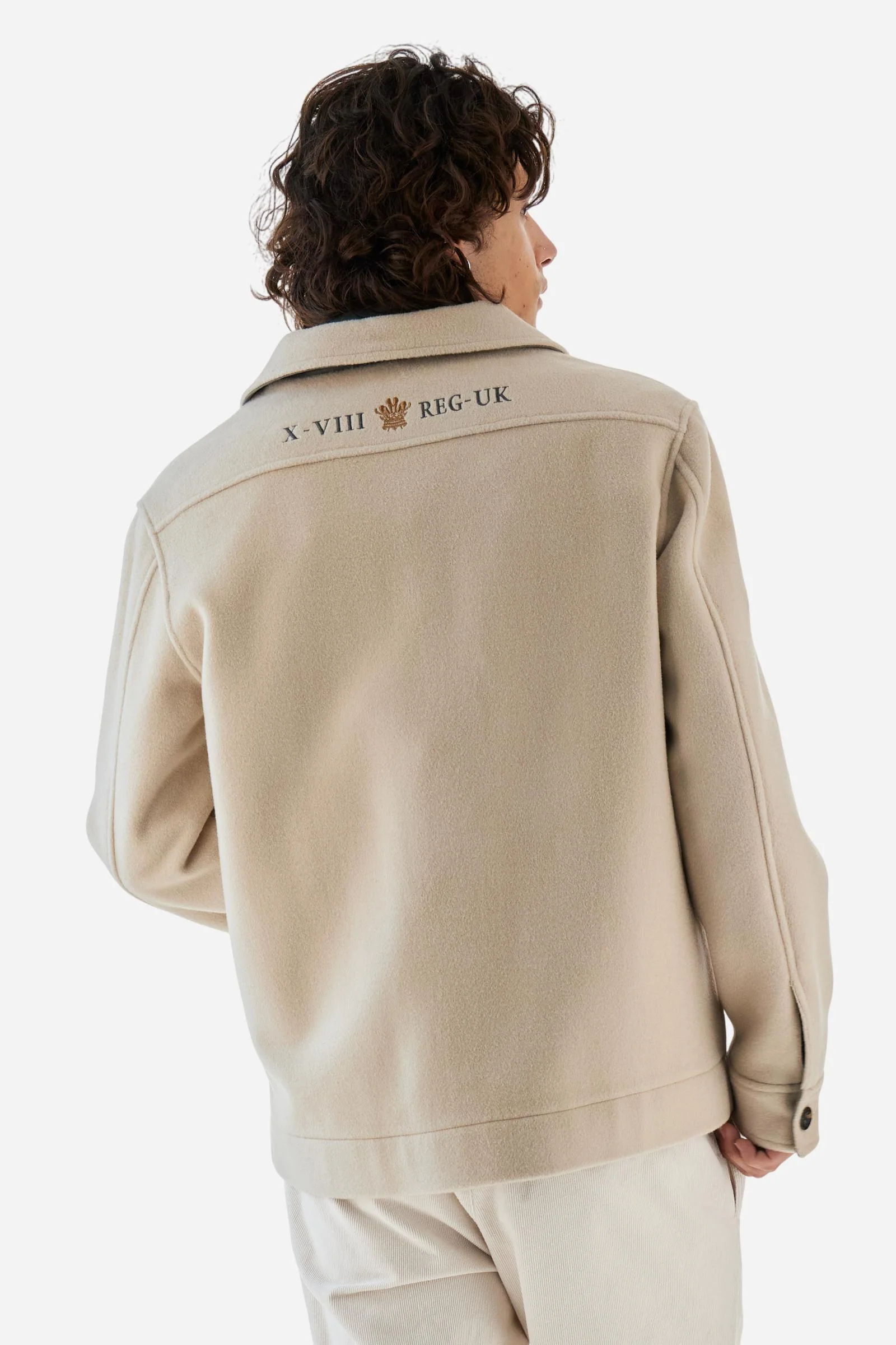 Herren-Field-Jacket Kaschmir Guards - Basil - Image 4