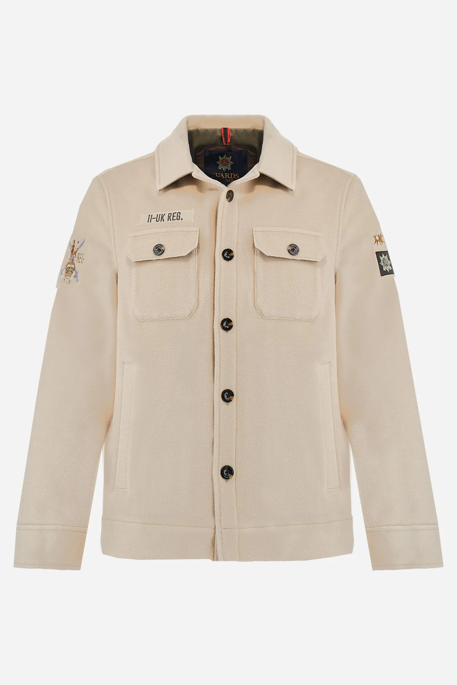 Herren-Field-Jacket Kaschmir Guards - Basil - Image 5