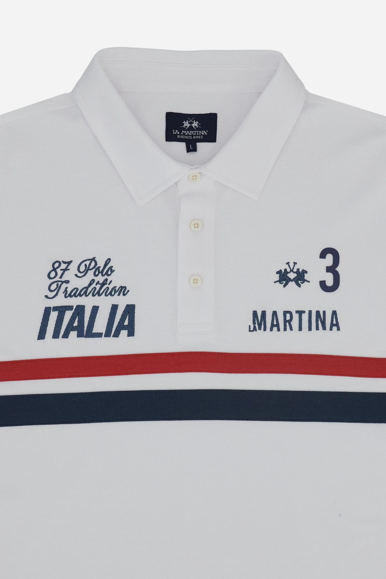 Herren-Jersey-Poloshirt mit kurzen Ärmeln Italia – Coleman - Image 8