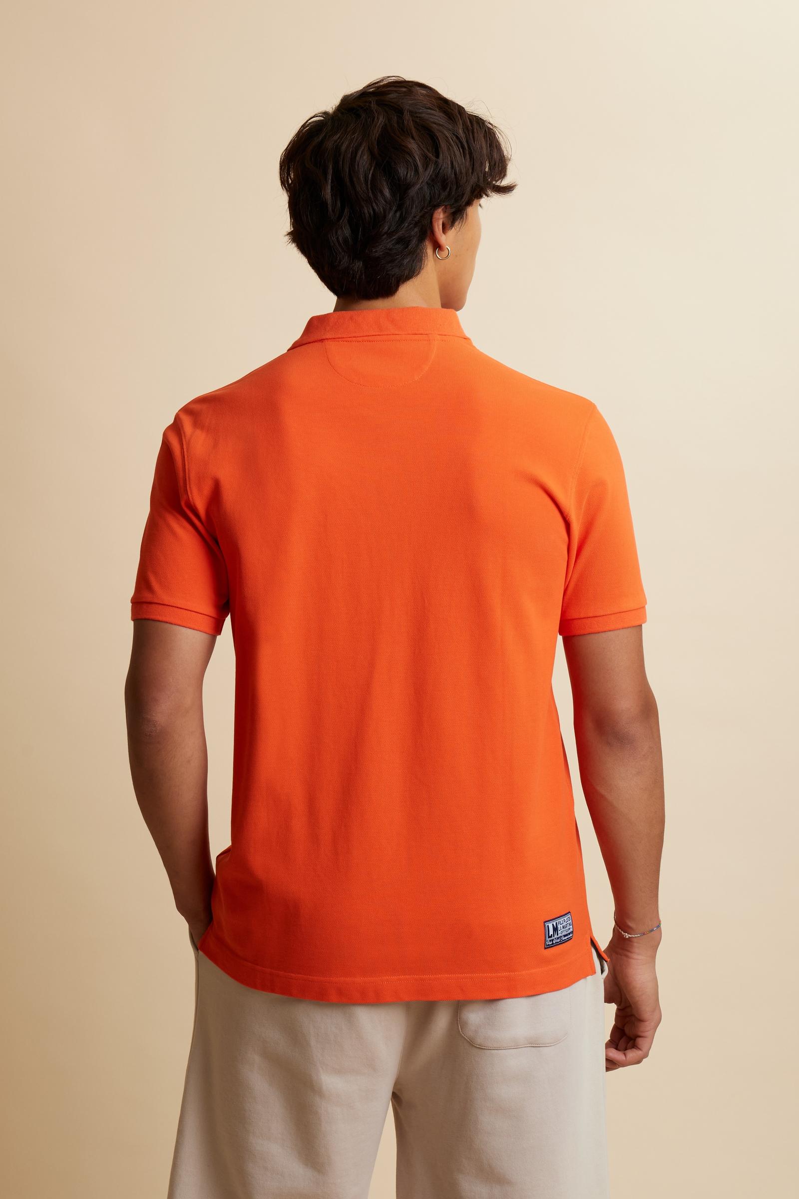 Herren Kurzarm-Poloshirt aus Piqué Kollektion Nations - Charo - Image 4