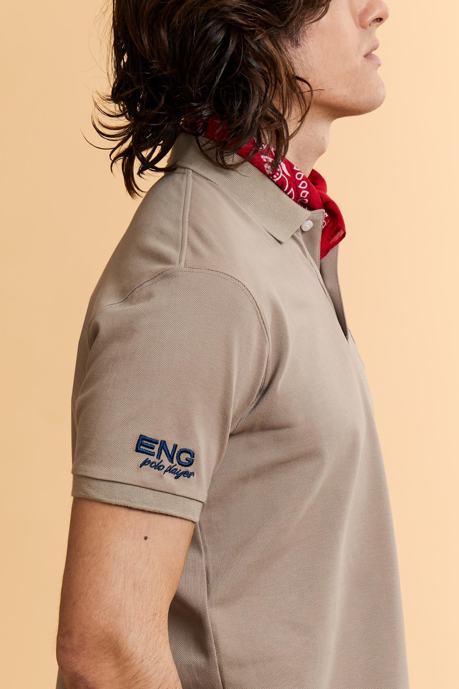 Herren Kurzarm-Poloshirt aus Piqué Kollektion Nations - Charo - Image 3