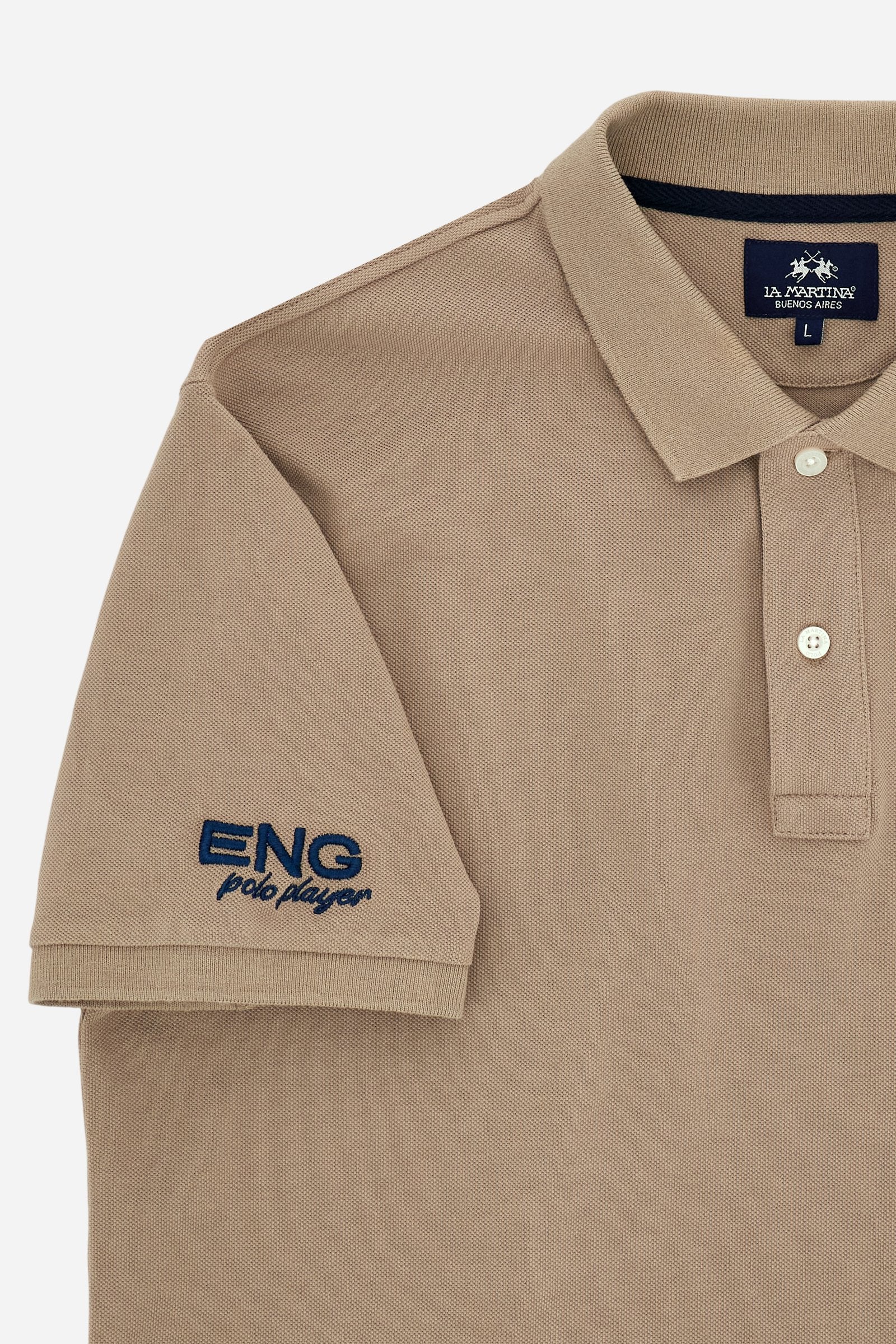 Herren Kurzarm-Poloshirt aus Piqué Kollektion Nations - Charo - Image 7
