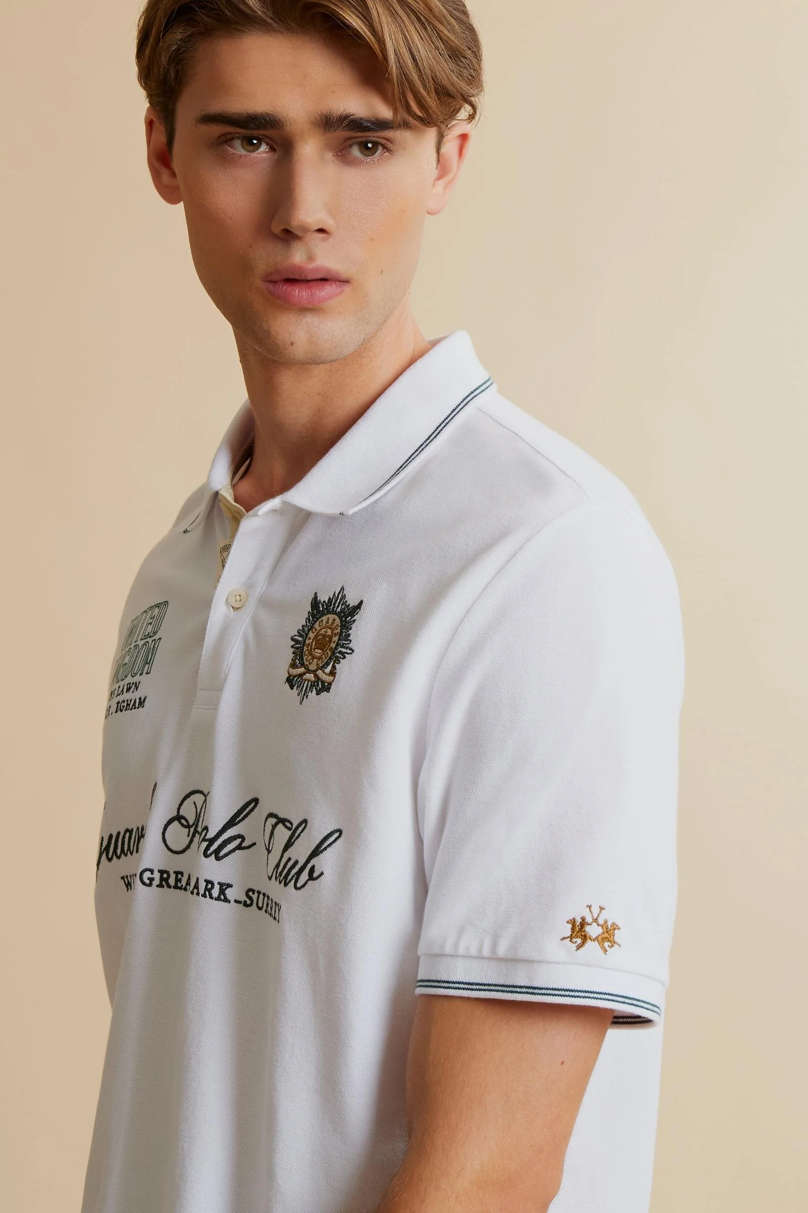 Herren-Piqué-Poloshirt Guards Polo Club – Colton - Image 3
