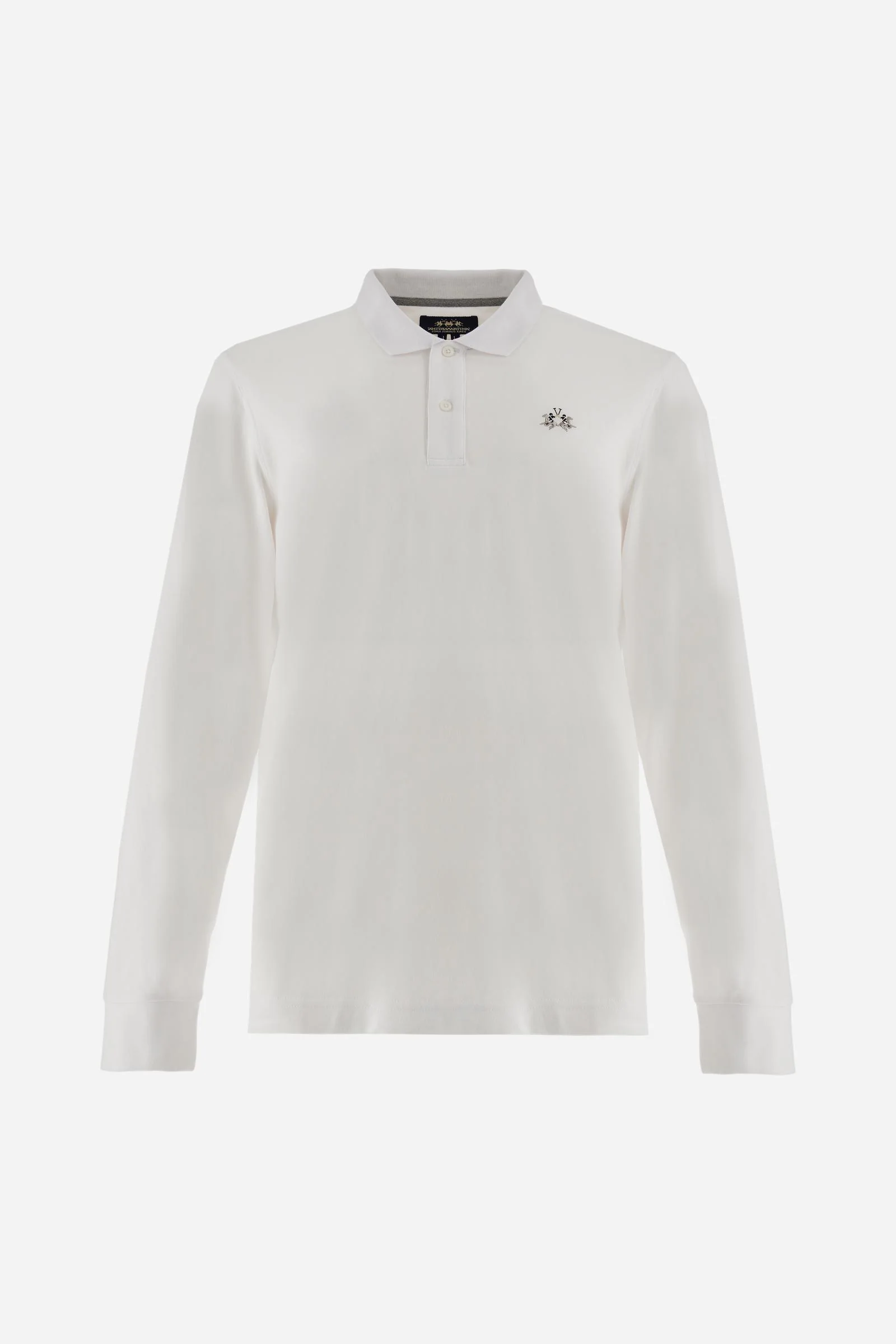 Herren-Piqué-Poloshirt Stretch-Baumwolle Kragen Gabardine - Brett - Image 5