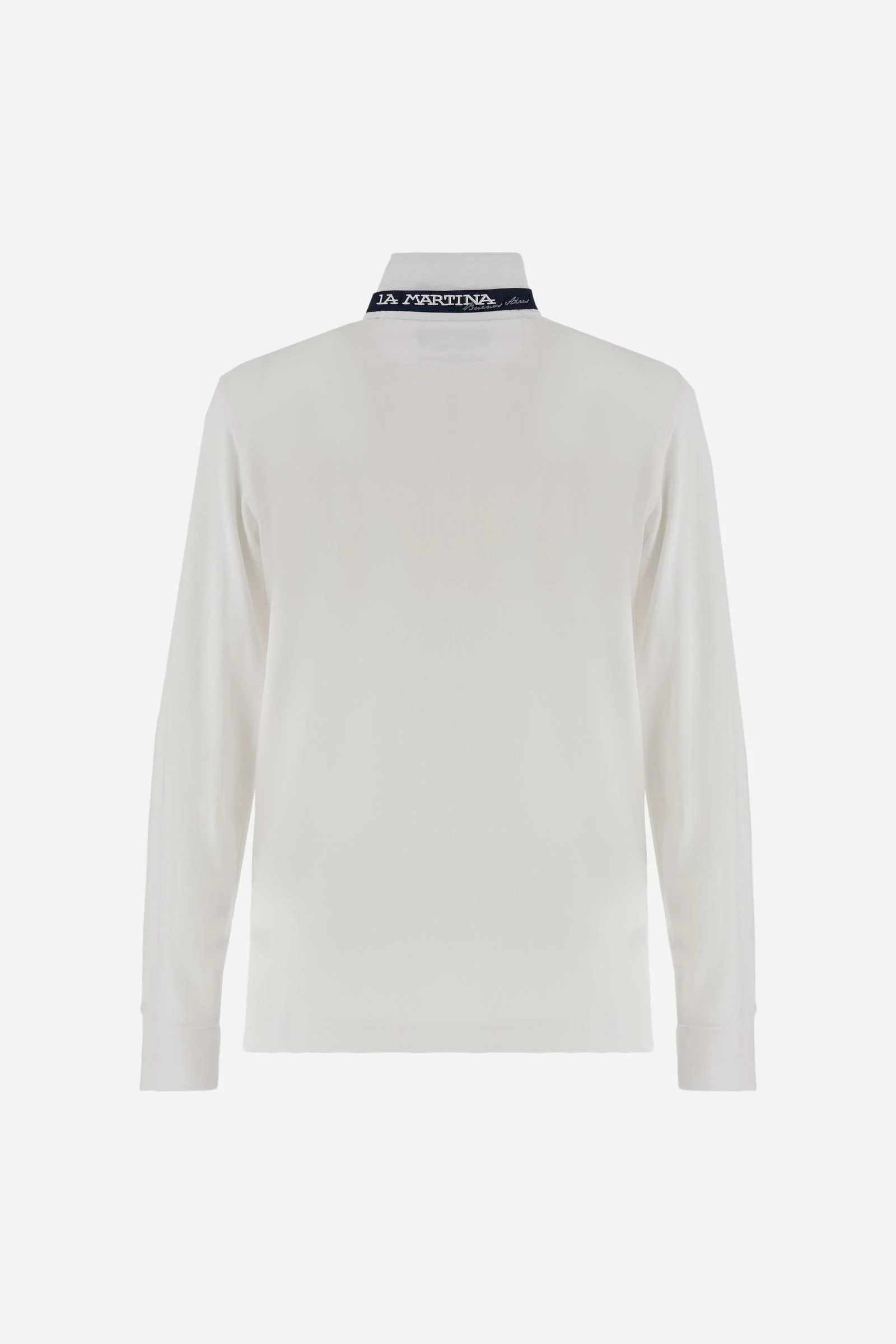Herren-Piqué-Poloshirt Stretch-Baumwolle Kragen Gabardine - Brett - Image 6