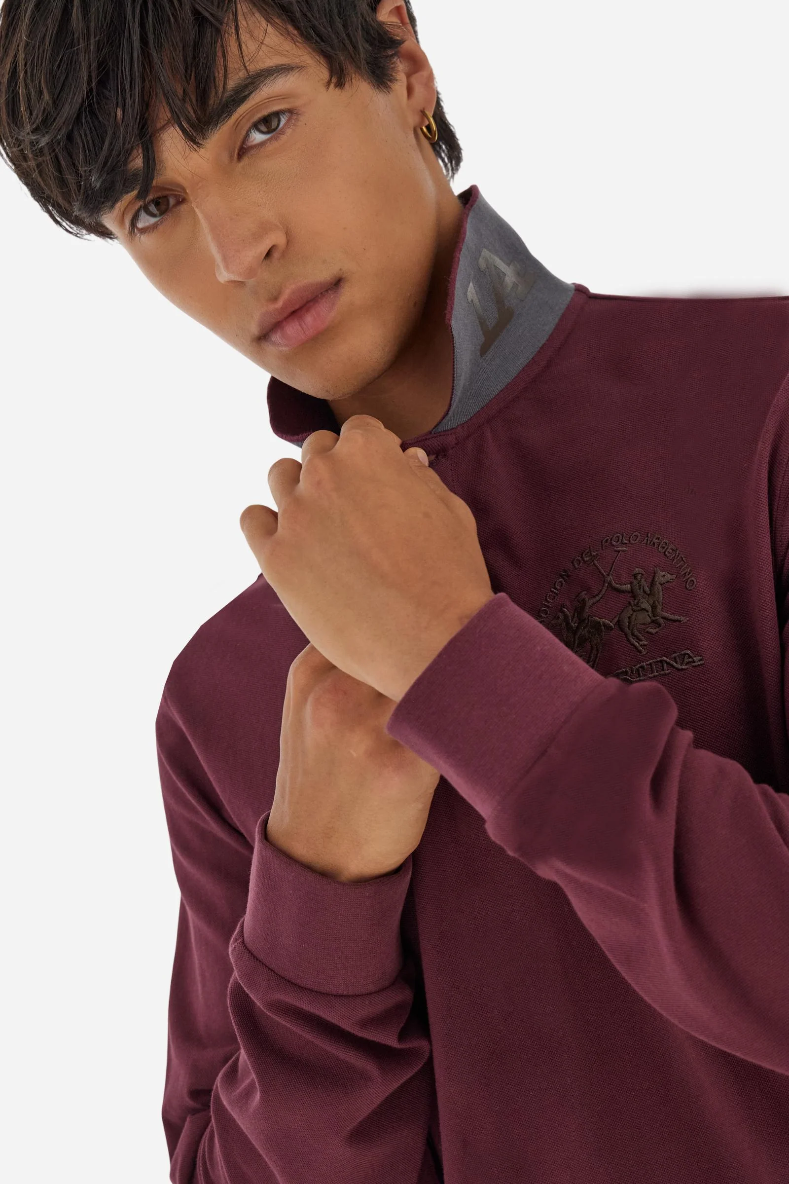 Herren-Polo aus Stretch-Piquet - Braeden - Image 3