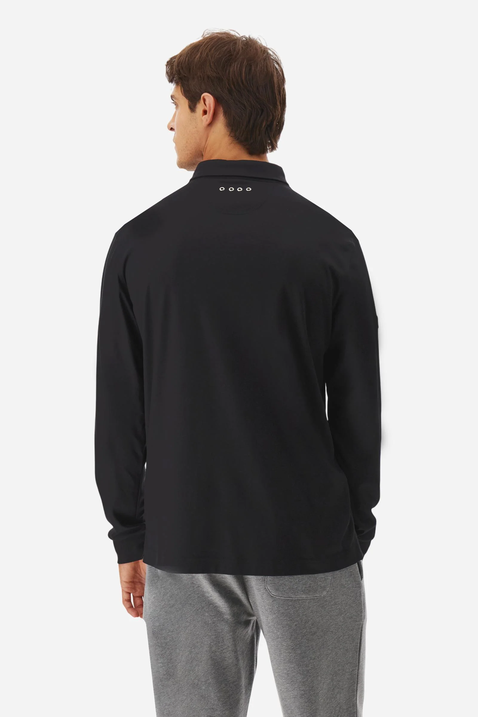 Herren-Poloshirt aus fließendem Jersey Asociación Argentina de Polo (AAP) - Benson - Image 4