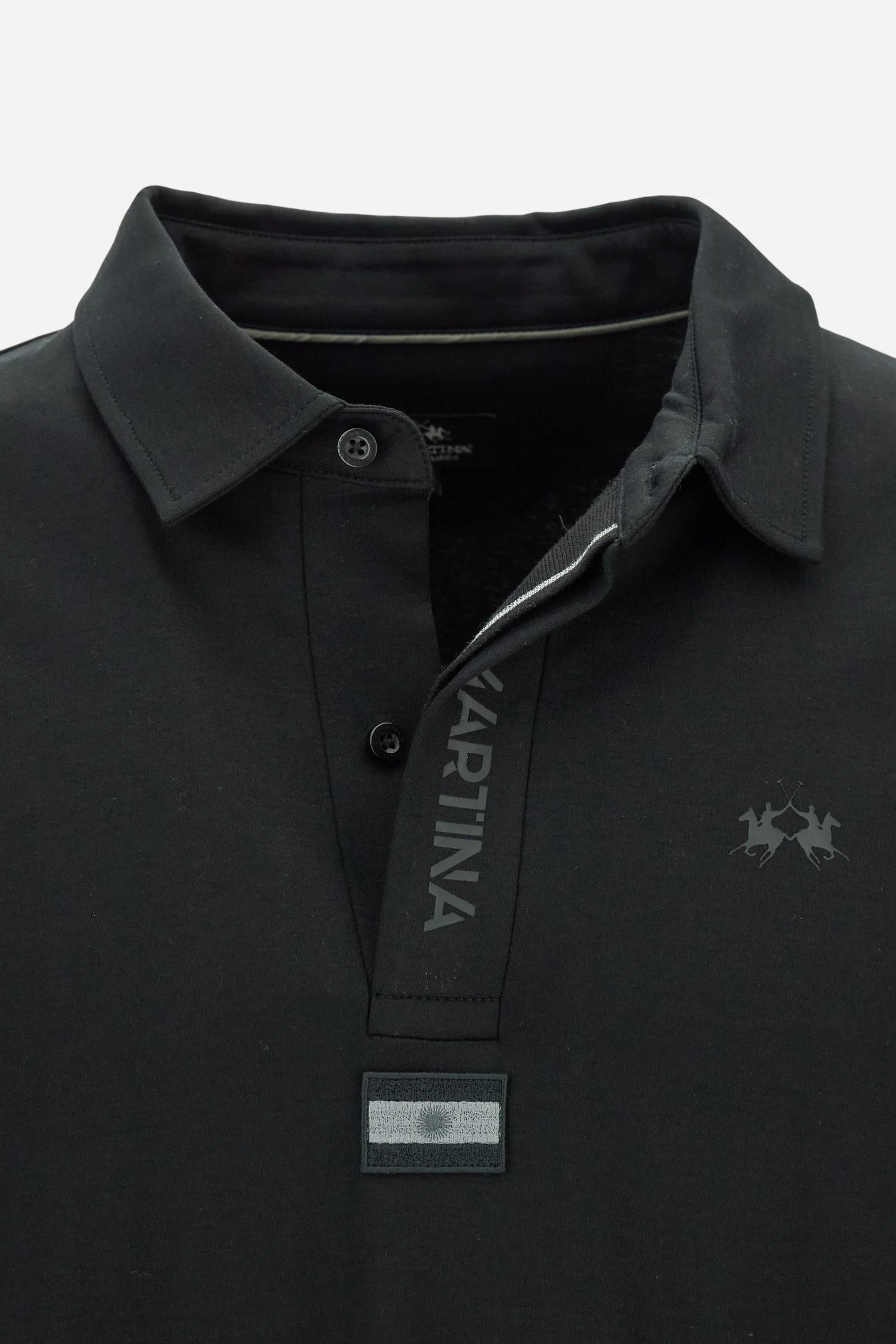 Herren-Poloshirt aus fließendem Jersey Asociación Argentina de Polo (AAP) - Benson - Image 8