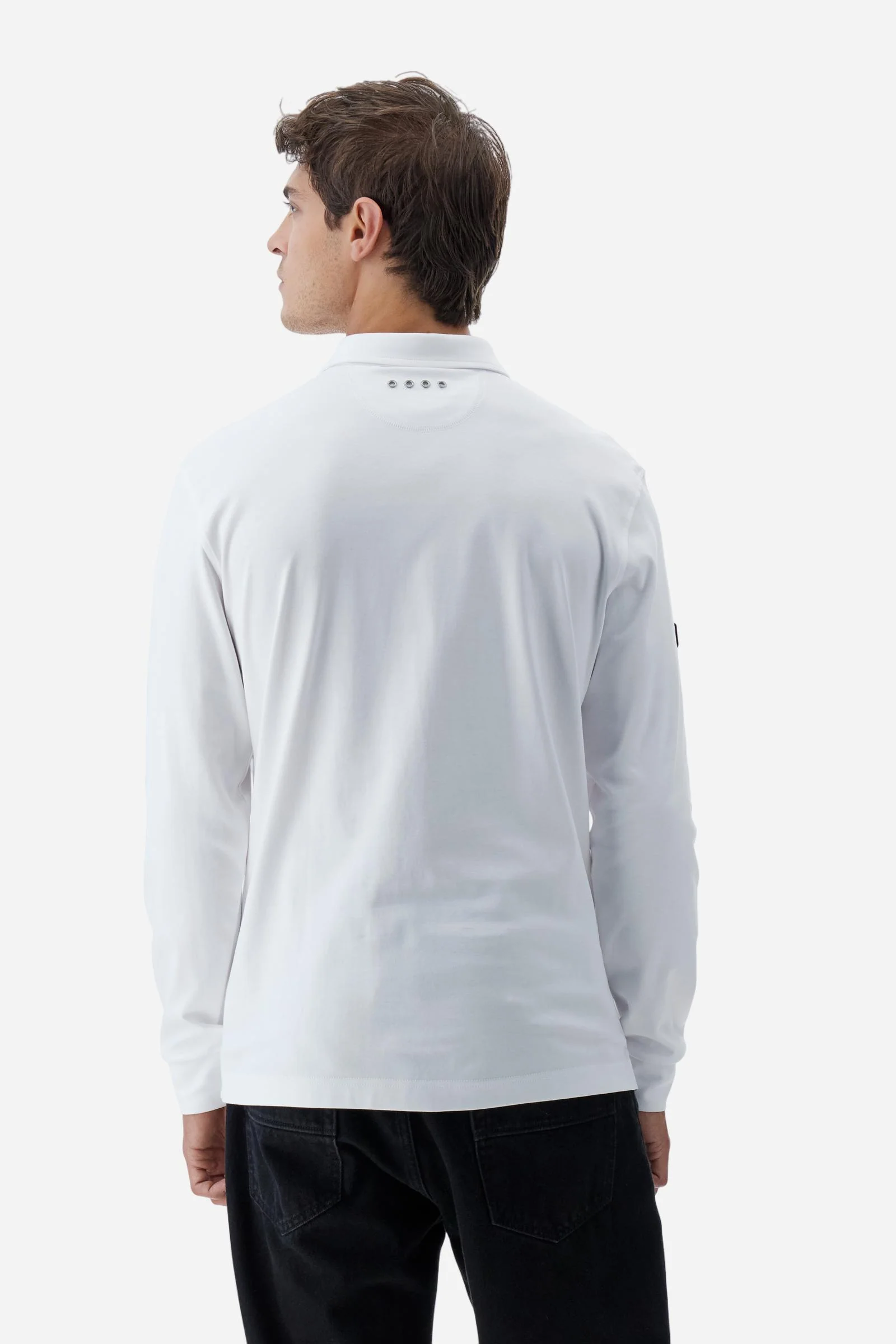 Herren-Poloshirt aus fließendem Jersey Asociación Argentina de Polo (AAP) - Benson - Image 4