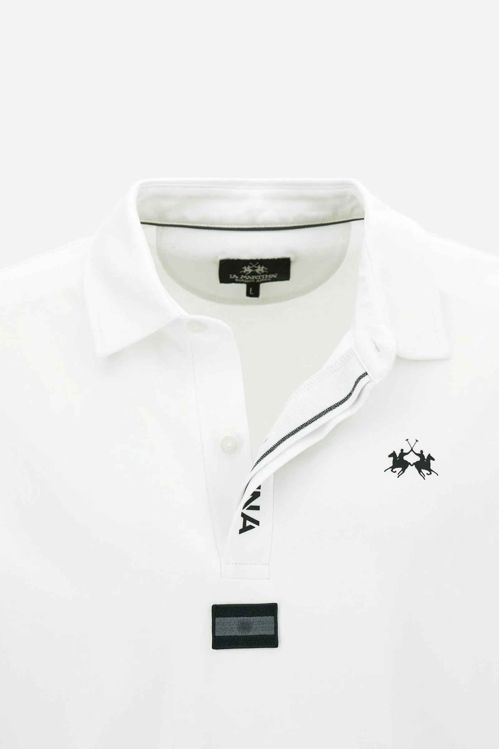 Herren-Poloshirt aus fließendem Jersey Asociación Argentina de Polo (AAP) - Benson - Image 8