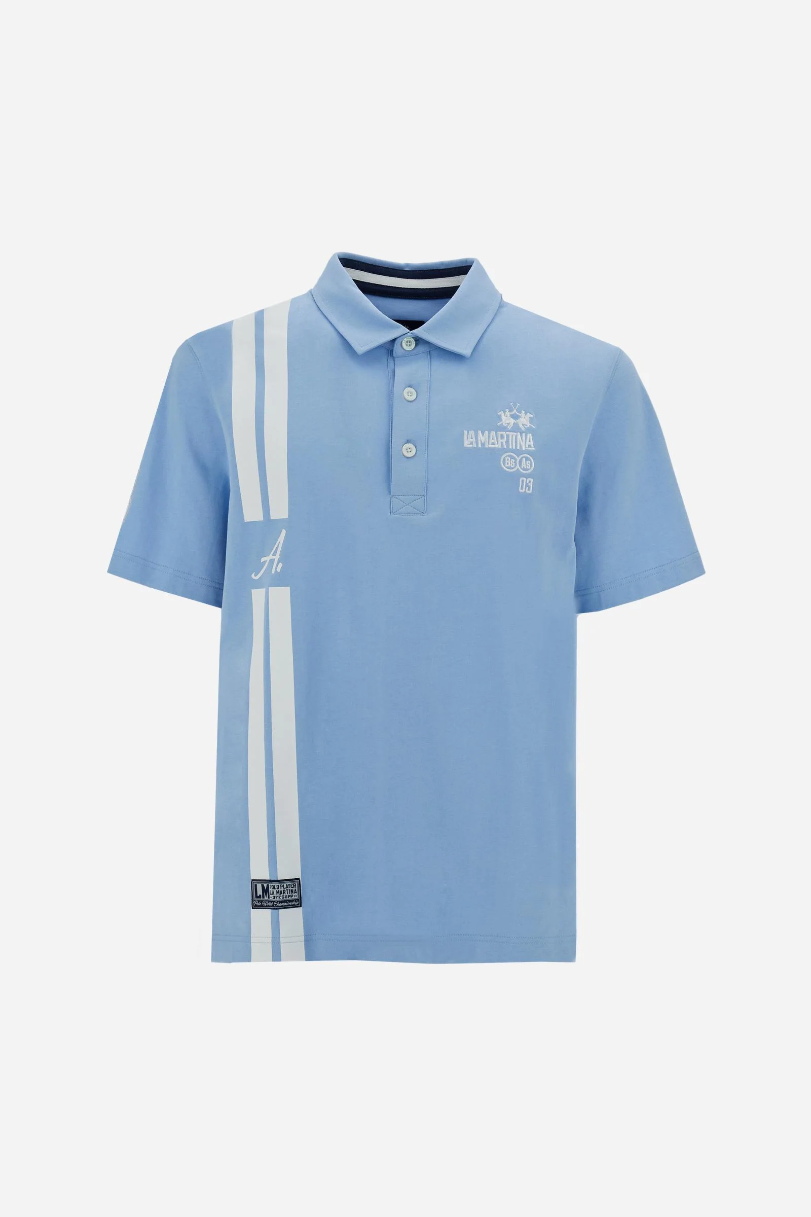 Herren Poloshirt aus Heavy Cotton Jersey Captain 3 - Cuthbert - Image 5