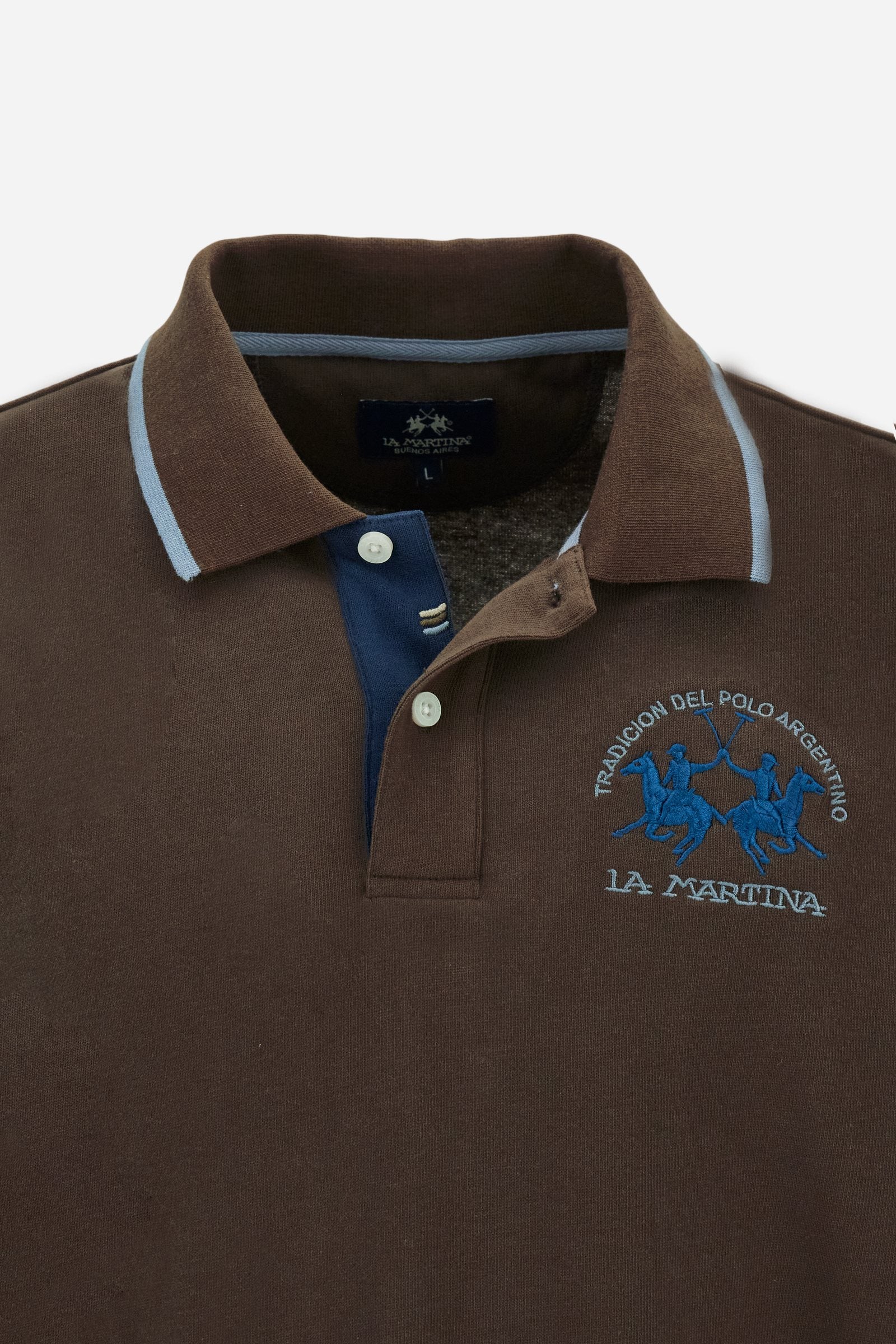 Herren-Poloshirt aus Soft-Touch-Jersey Official Polo Supplier - Bran - Image 8