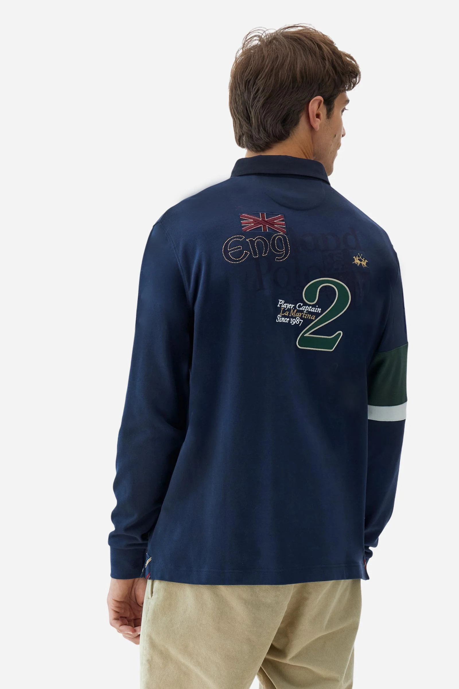 Herren-Poloshirt Jersey soft-touch Special Event UK - Blake - Image 4