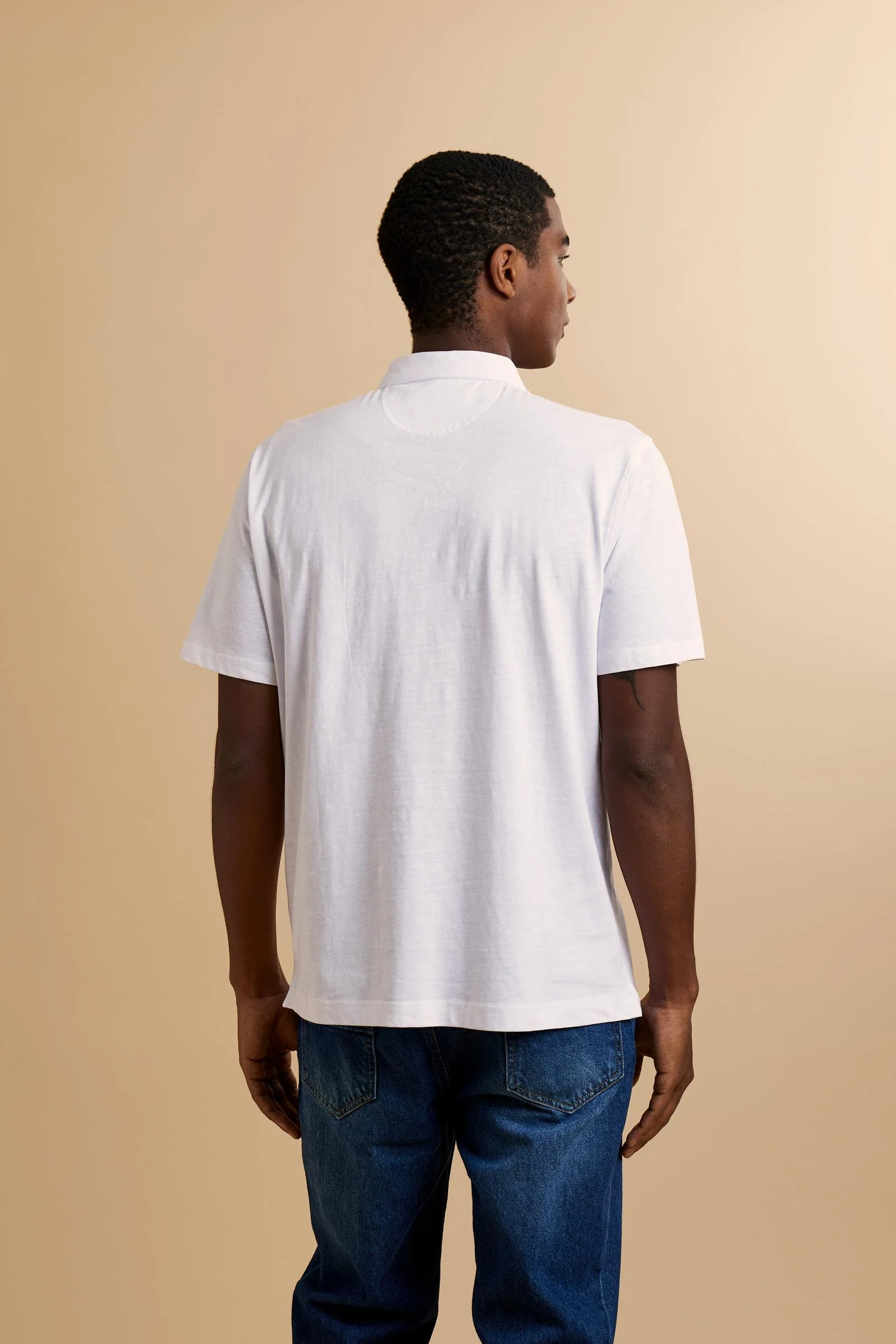 Herren-Poloshirt Regular Fit - Polo 19-42 - Image 4