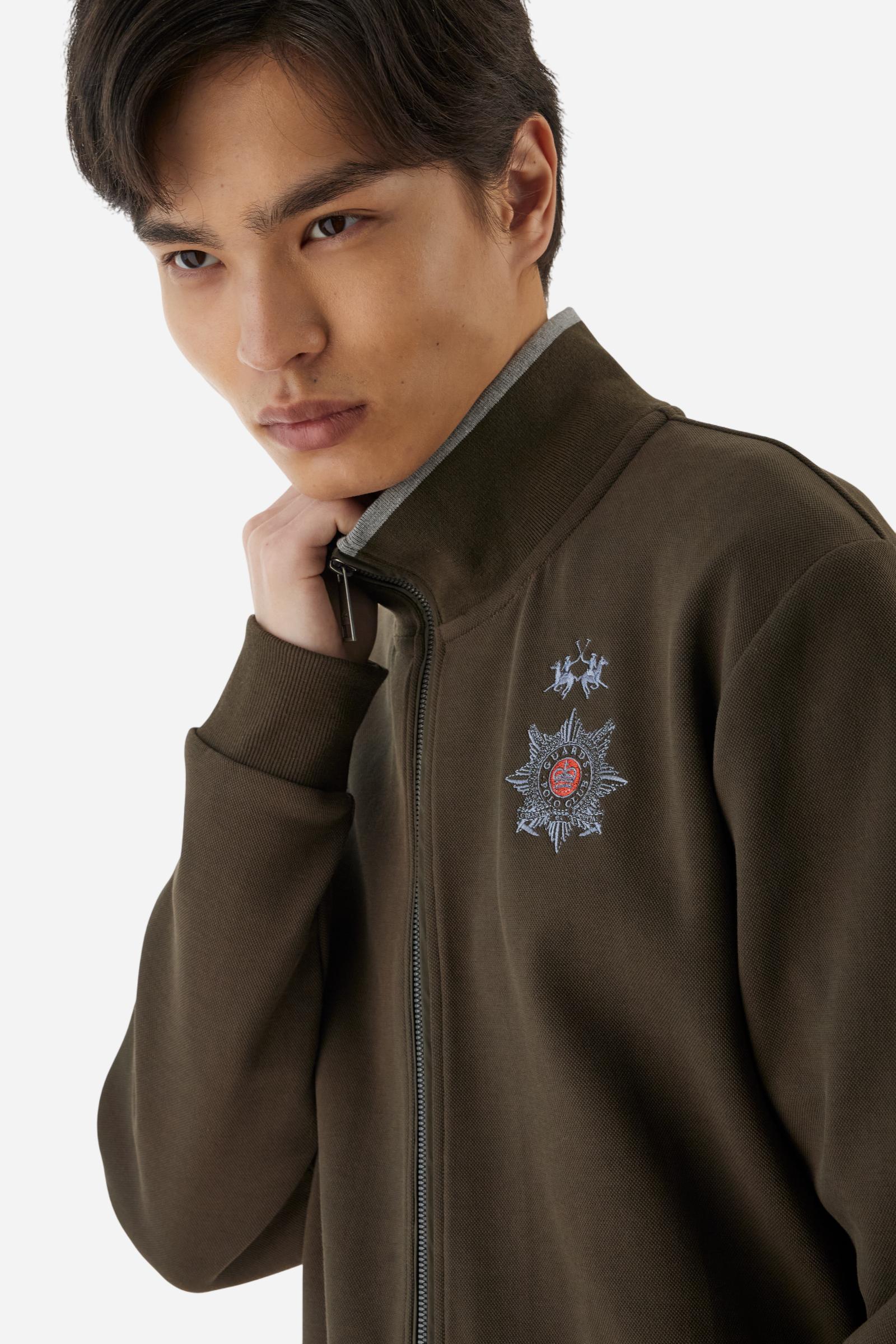 Herren-Sweatshirt Guards mit hohem Reißverschluss – Balliol - Image 3
