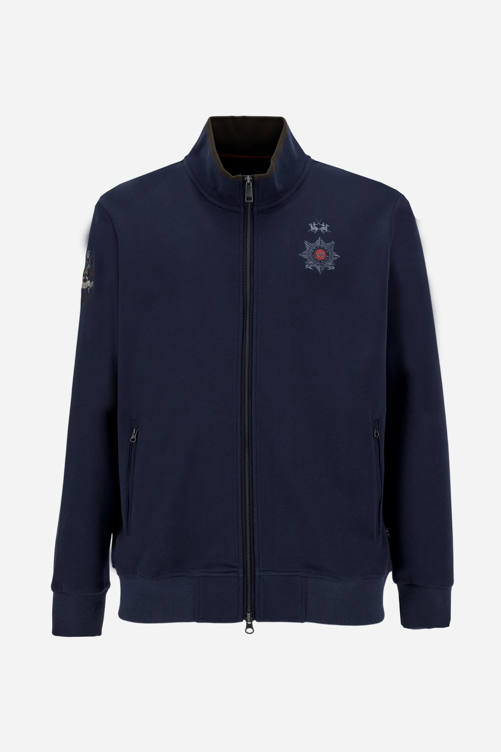 Herren-Sweatshirt Guards mit hohem Reißverschluss – Balliol - Image 5