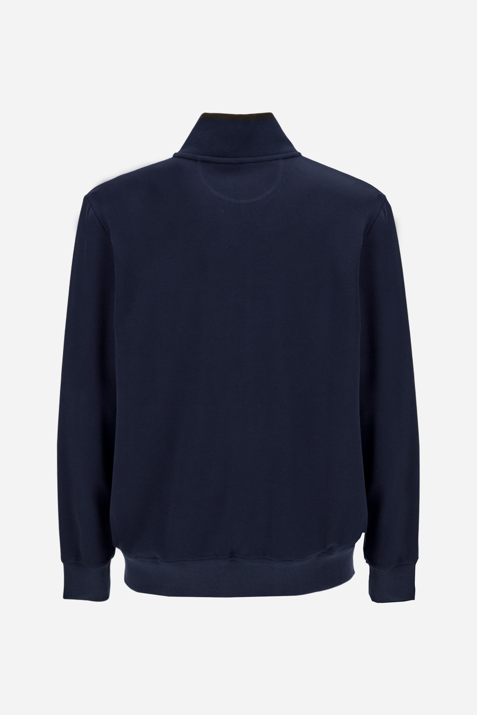 Herren-Sweatshirt Guards mit hohem Reißverschluss – Balliol - Image 6