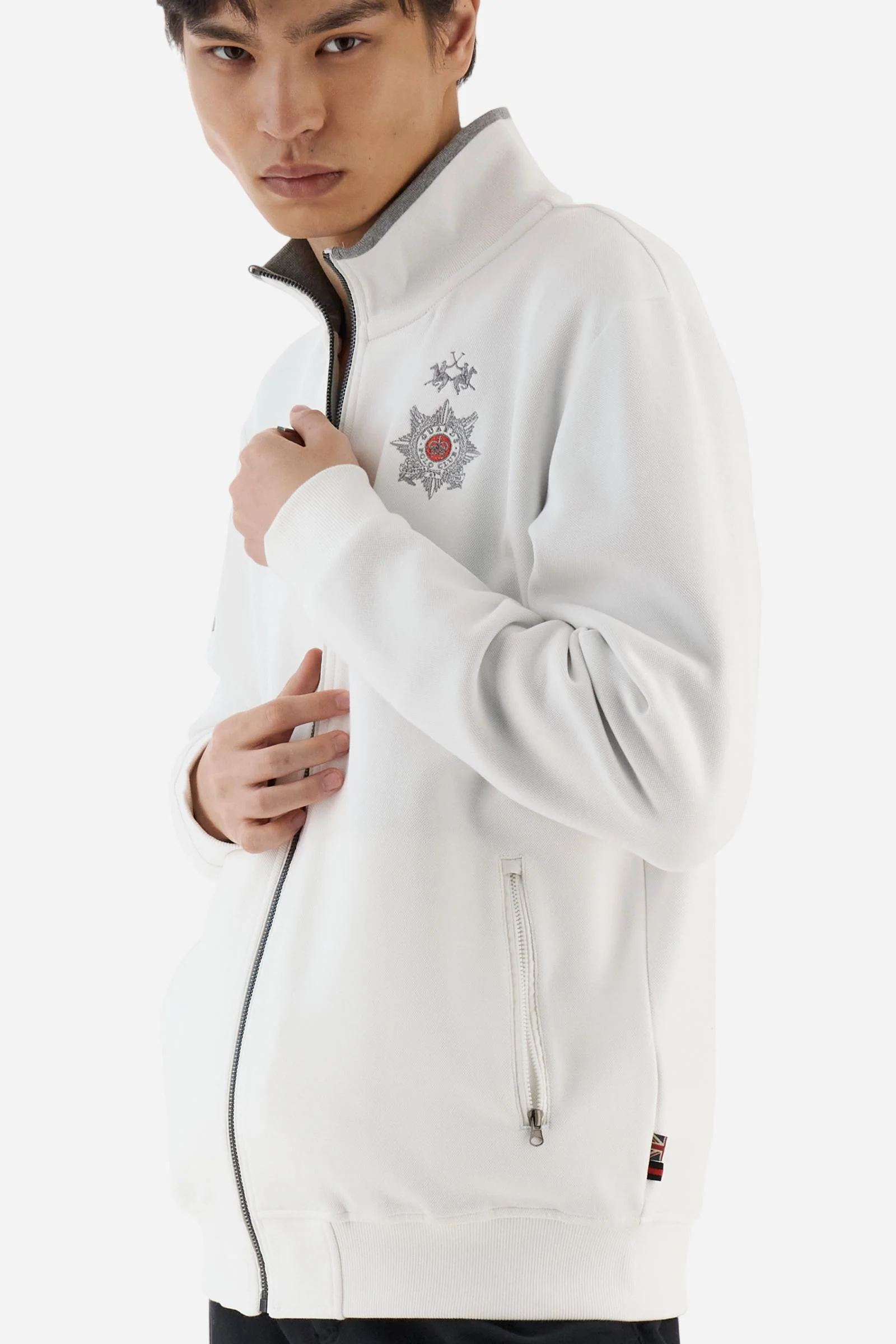 Herren-Sweatshirt Guards mit hohem Reißverschluss – Balliol - Image 3