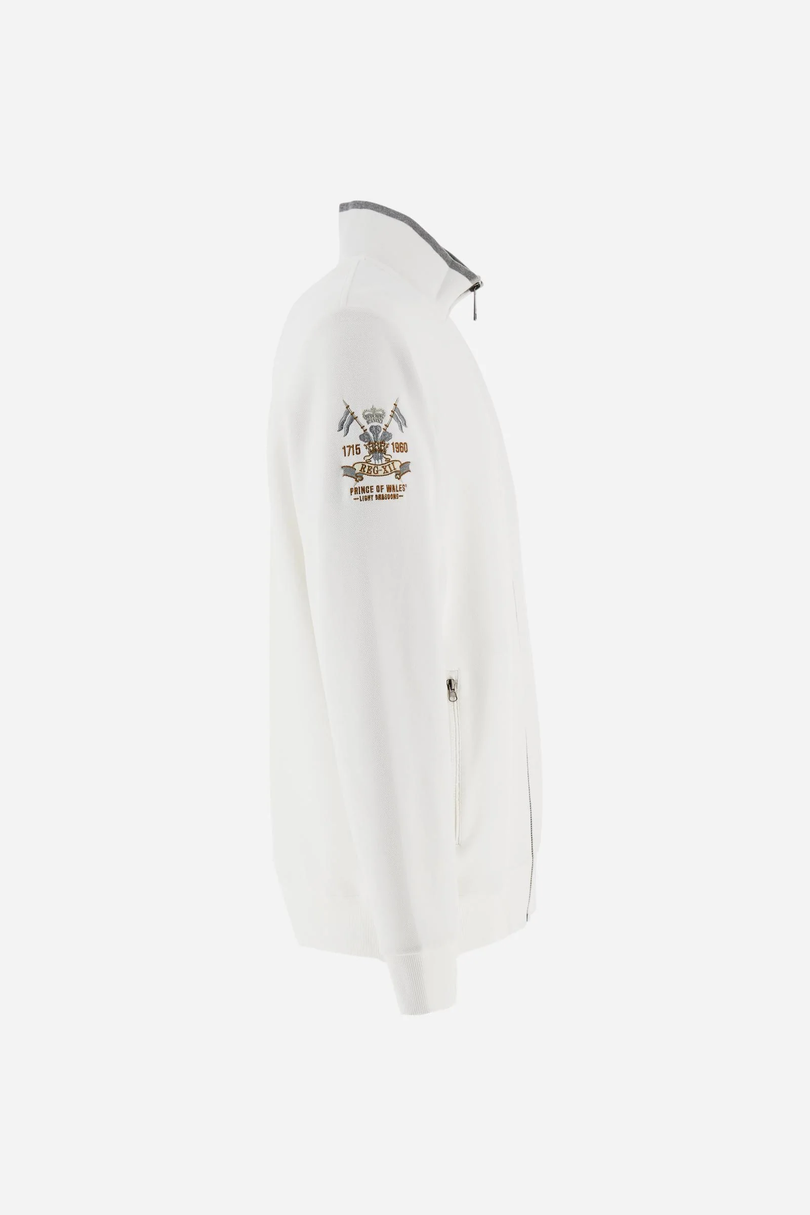 Herren-Sweatshirt Guards mit hohem Reißverschluss – Balliol - Image 7