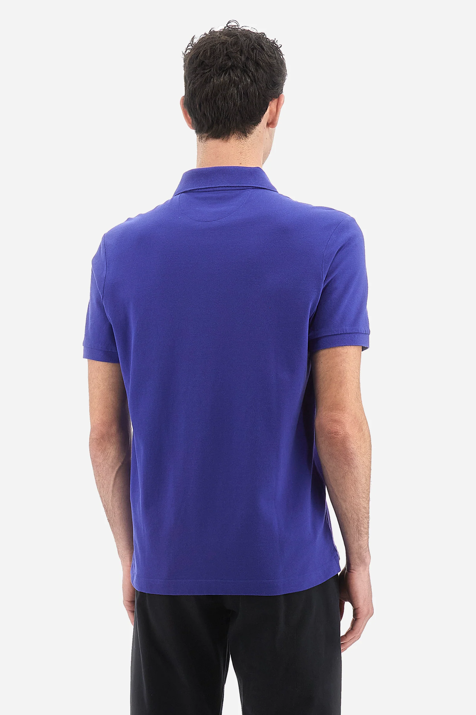 Kurzarm-Poloshirt mit geradem Schnitt für Herren - Tex - Image 4