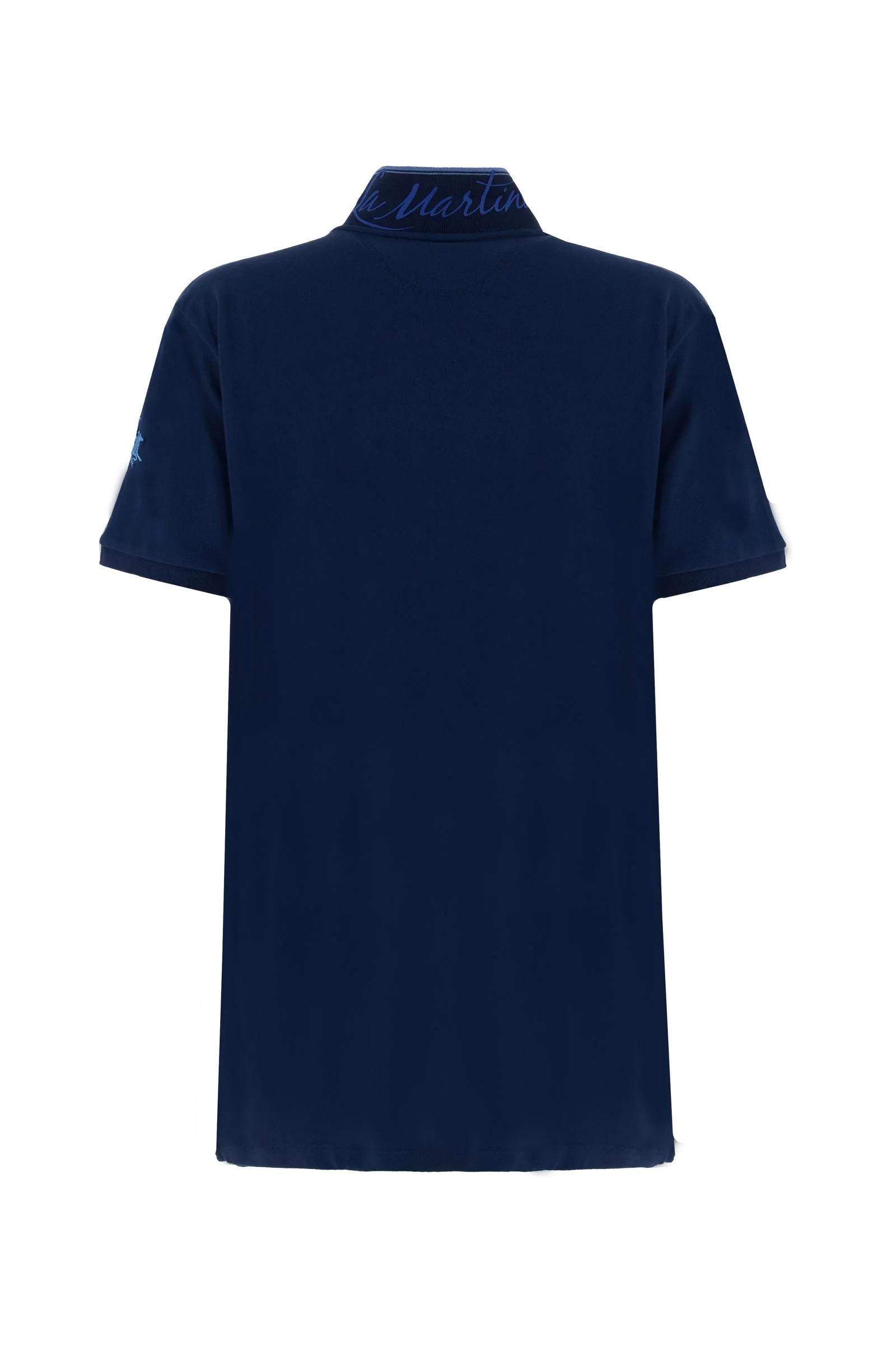 Polo-Kleid aus Baumwollpiqué Essential - Cherry - Image 6