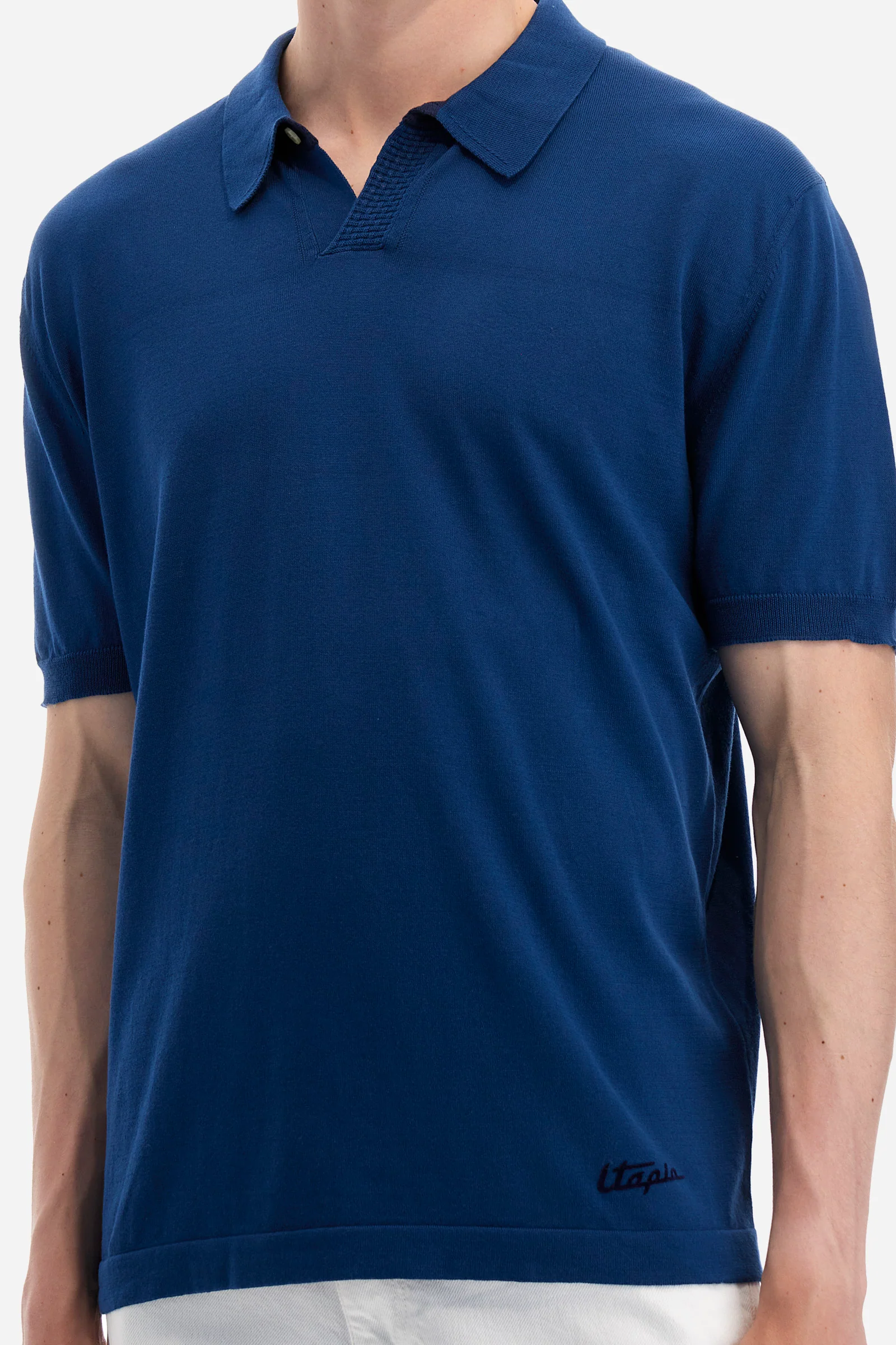Polo-Shirt aus Baumwollstrick Regular Fit – Yuri - Image 3
