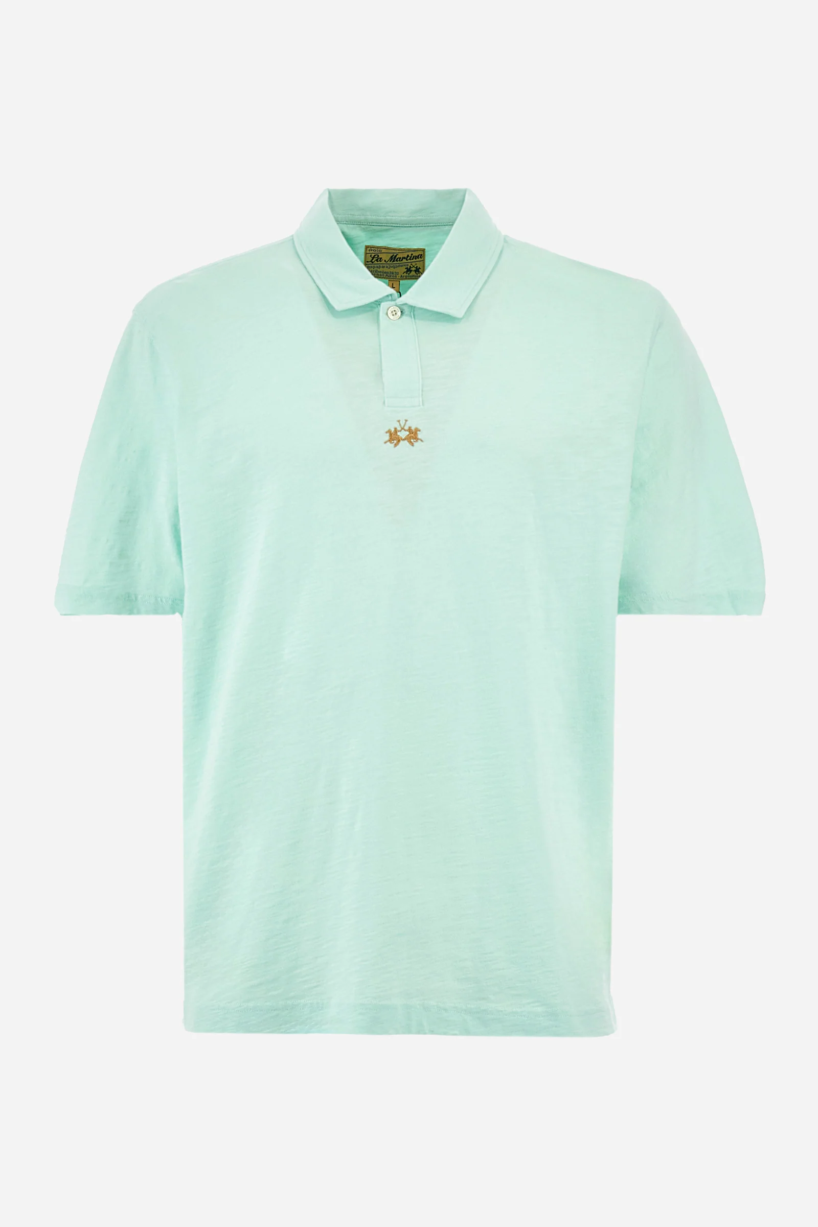 Poloshirt aus Baumwolle Regular Fit - Yoojoon - Image 5