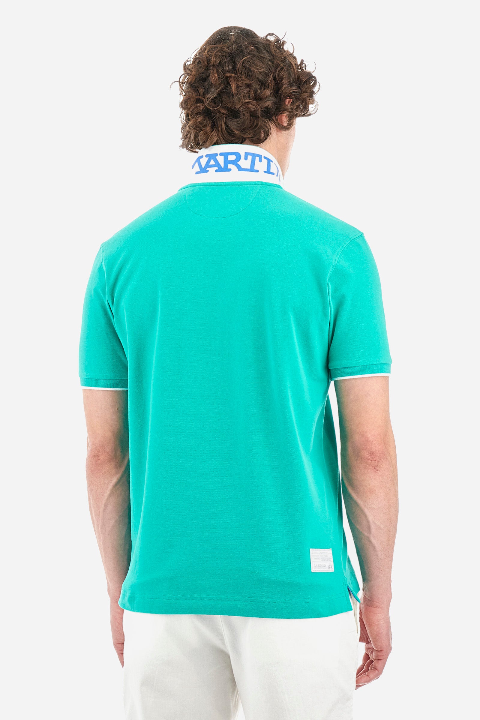 Poloshirt aus Stretch-Baumwolle für Herren - Miguel - Image 4