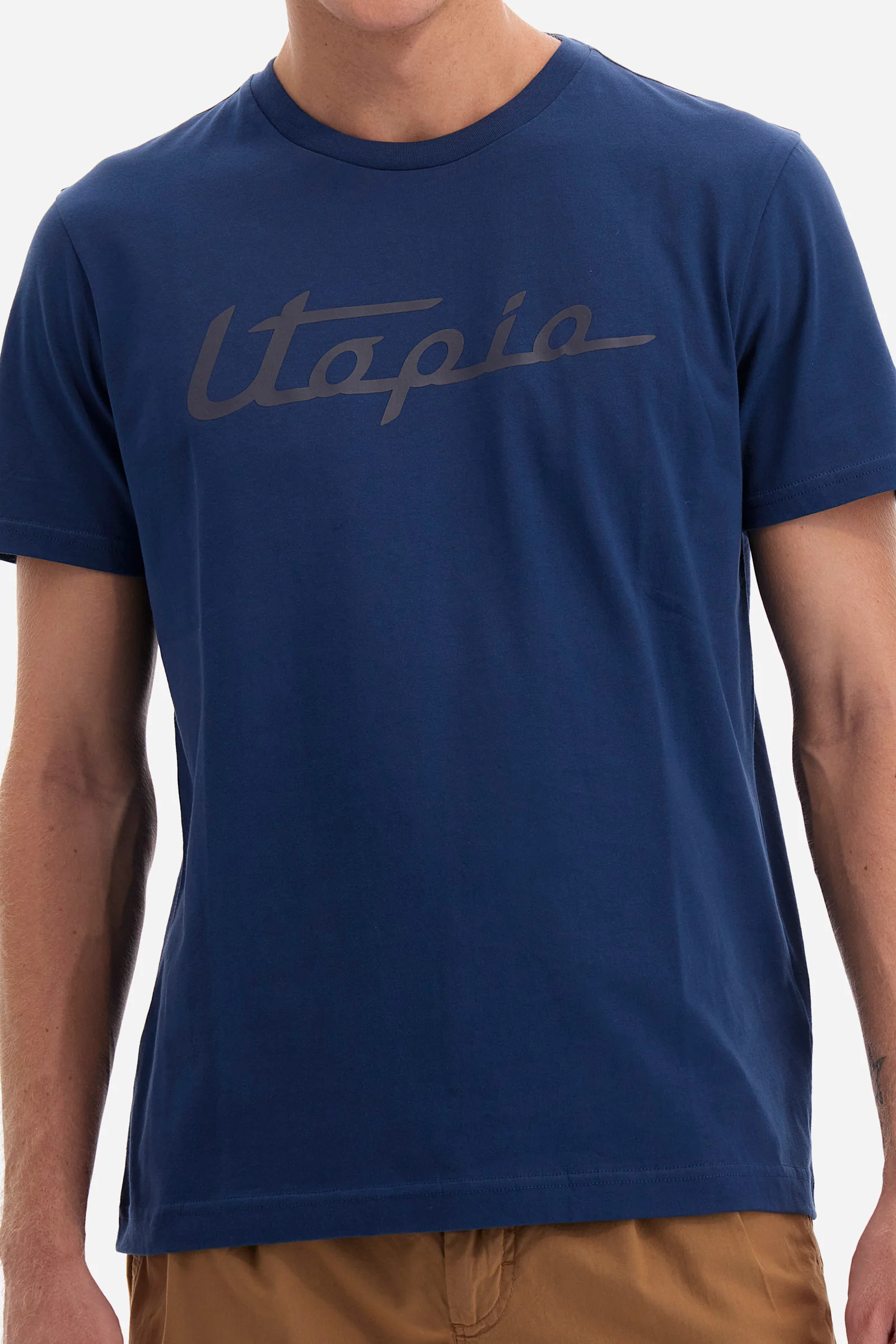 T-Shirt aus Baumwolle Regular Fit - Yongsun - Image 3